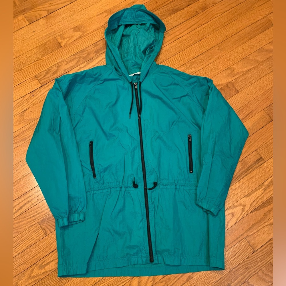 Vintage Improved Living Zip Up Windbreaker Jacket